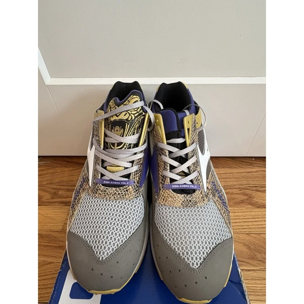Mizuno‎ Mondo Control X 24 Kilates King Cobra II Sneakers NIB Men's Size 12 US
